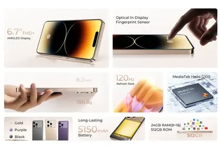 OUKITEL WP100 built the WP100 Titan for extreme users