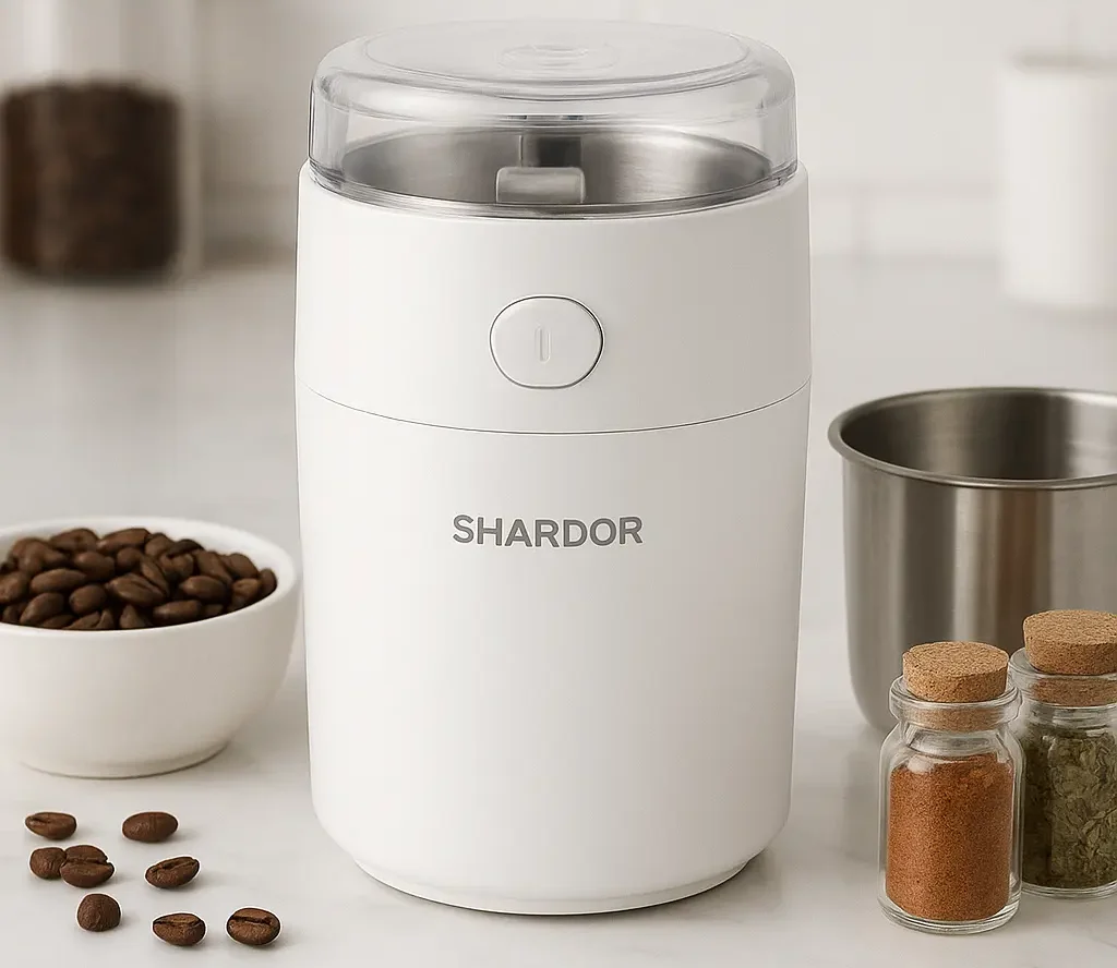 SHARDOR One Touch coffee and spice grinder, top pick for 2025