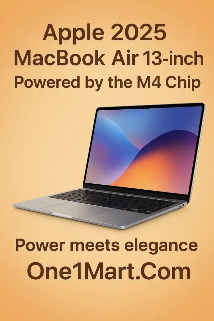 Apple 2025 MacBook Air 13-inch with M4 Chip – Sleek Design, Advanced Performance