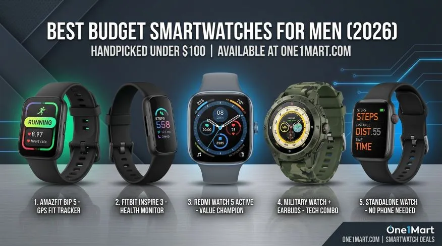 Best Budget Smartwatches Under $100 (2026 Buyers Guide)