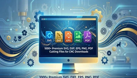 1000+ Premium Cutting Files Create Stunning CNC, Cricut & Laser Designs Without Any Design Skills