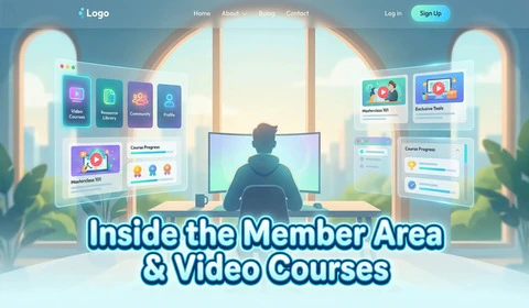 Freebie-MagnetX Member Area Review: Inside the Member Area & Video Courses