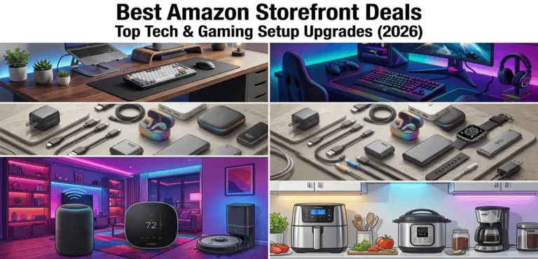 Best Amazon Storefront Deals: Top Tech & Gaming Setup Upgrades (2026)